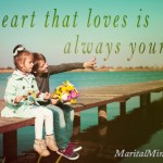 A heart that loves is always young.