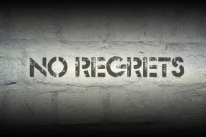no regrets
